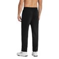 thumbnail image 2 of COOFANDY Men's Cotton Sweatpants Open Bottom Lounge Pants Lightweight Casual Jogger Pants with Pockets, 2 of 6
