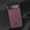 thumbnail image 5 of Nalacover Case for Google Pixel 6 Pro,Slim Luxury Premium PU Leather Non-Slip Grip Shockproof Bumper Anti-Scratch [ with Tempered Glass Screen Protector ] Cases for Google Pixel 6 Pro, Wine Red, 5 of 8
