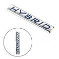 thumbnail image 2 of 1PC 3D HYBRID Words Car Sticker Metal Emblem Rear Car Trunk Badge, 2 of 12