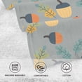 thumbnail image 5 of Yayeee 100% Cotton Hand Towels for Bathroom 16" x 28" Soft Absorbent Kitchen Towel, Cute Acorns Pattern, 5 of 7