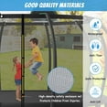 thumbnail image 7 of Soges 15FT Trampoline with Basketball Hoop for Kids and Adults Outdoor Trampoline with Ladder and Safety Enclosure Net Pumpkin Trampoline with Curved Poles Heavy Duty Recreational Trampoline 1500LBS, 7 of 7
