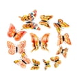 thumbnail image 2 of Yhmxh Home Decor,Stickers,Wall Decor, 12pcs Decal Wall Stickers Home Decorations Double Layer Colorful Wall Sticker, 2 of 2