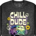 thumbnail image 3 of Disney Cars - Filmore Chill Dude - Men's Crew Neck Fleece Pullover, 3 of 6