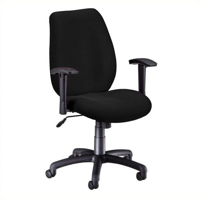 OFM Ergonomic Manager's Office Chair with Adjustable Arms in Ebony