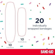 Band-Aid Brand Adhesive Bandages Featuring Nickelodeon Paw Patrol, Assorted Sizes, 20 Count