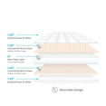 thumbnail image 5 of Select Luxury  10-inch Reversible AirFlow Quilted Foam Mattress Off white Mattress in a Box, Platform Friendly, Bed Slat Friendly Full, 5 of 5