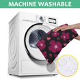 thumbnail image 6 of Pioneer Flower Floral Print Pattern Square Tablecloth,Waterproof Square Table Cover,Wipeable Spillproof Washable Table Cover for Home Kitchen Party Decor 52"x52"(132x132cm), 6 of 6
