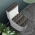 thumbnail image 2 of HELLHERO Chrismas Polyester Bathroom Toilet Cozy Set for Indoor Home Toilet Seat Cover Replacement with Soft 2 Piece Set, 2 of 8