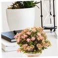 thumbnail image 4 of Small Fake Bonsai Simulation Greenery, Ongmies Small Bonsai Artificial Plant – Faux Greenery for Desk & Outdoor Home Decoration, 1 Pot of Artificial Daisy Flowers, 4 of 9