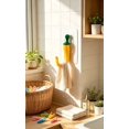 thumbnail image 2 of Yellow Chili Pepper Wall Hooks (6-Pack), Vintage Metal Hangers for Kitchen, Bathroom & Bedroom - Wall Organizer for Towels, Coats, Hats, Keys & Clothes, 2 of 5