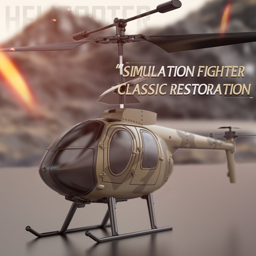 3.5CH Remote Control Helicopter Z16 Simulation Fighter Plane with Altitude Hold, Electric Toy Aircraft Model RC Helicopter