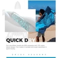 thumbnail image 2 of Microfiber Beach Towels Fast Drying Extra Large 71” x 32” Sand Free Super Lightweight, 2 of 6