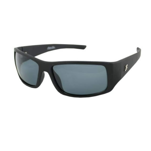 Bimini Bay Outfitters Sunglasses, Matte Black with Smokey Lens Performance, Adult, Unisex