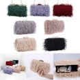 thumbnail image 2 of Simple Tassels Clutch Purses Party Purse Fashion Handbag Ladies Evening Bags, 2 of 20