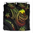 thumbnail image 4 of Papua New Guinea Custom Personalised Bedding Set - Reggae Turtle, 4 of 6