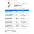 thumbnail image 2 of Electric Fuel Pump - Compatible with 1996 - 2002 Volkswagen Cabrio 1997 1998 1999 2000 2001, 2 of 2