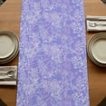 thumbnail image 5 of Table Runners 70 Inches Long Dress Scarves, Purple Flowers Farmhouse Coffee/Dining/Kitchen Table Decor, Holiday Table Runner, Spring Vintage Flowers Country Plants 13x70 Inch, 5 of 9