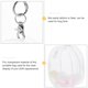 thumbnail image 4 of 1 Juego de bolsa de almacenamiento para muñecas, Mini bolsa transparente para exteriores, pequeña bolsa para muñecas, bolsa de transporte transparente para muñecas, 4 of 6
