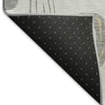 thumbnail image 5 of Addison Rugs Mayfield Premium Machine Washable Transitional Geometric Gray Runner Rug, 2'3" X 7'6" Machine Washable Transitional Geometric Gray Oversized Sherpa Throw Blanket, 5 of 6