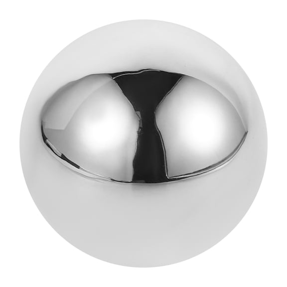 Worgeous Whiskey Ice Ball Made from 304 Stainless Steel for Rapid Cooling without Dilution 55mm Round Silver