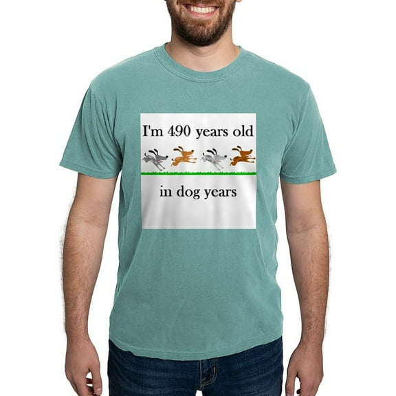 CafePress - 70 Birthday Dog Years 1 T Shirt - Mens Comfort Colors Shirt