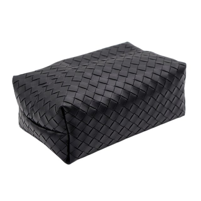Funda para caja de pañuelos Dinheiro, rectangular, de piel sintética, tejida, para el hogar, mesa, oficina, coche, baño, decorativa
