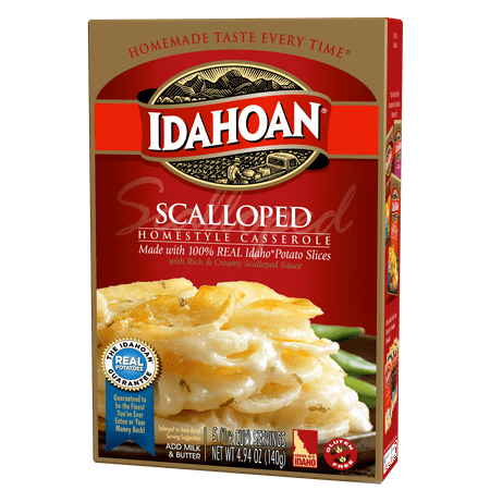 Idahoan® Scalloped Homestyle Potato Casserole, 4.94 oz Box