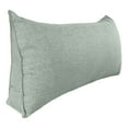 thumbnail image 1 of 20 * 35 * 7.8in Triangular Headboard Pillow Twin For Dorm Headboard Bed Pillows Bolster Cushion Bed Bolster Triangular Backrest Reading Pillow For Bed With Removable 90x50cm, 1 of 3