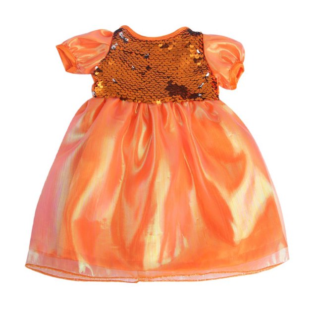 de de Doll, Plisada de , Accesorios de para de 43cm, Regalos de Cumpleaños para Niños , Naranja CUTICAT Falda de muñeca americana