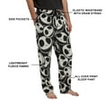 thumbnail image 2 of Nightmare Before Christmas Jack Skellington All-Over Print Lightweight Plush Minkey Fleece Men's Sleep Pajama Pants-XL, 2 of 6