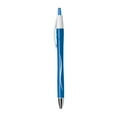 BIC Atlantis Exact Retractable Ball Point Pen, Fine Point (0.7mm), Blue
