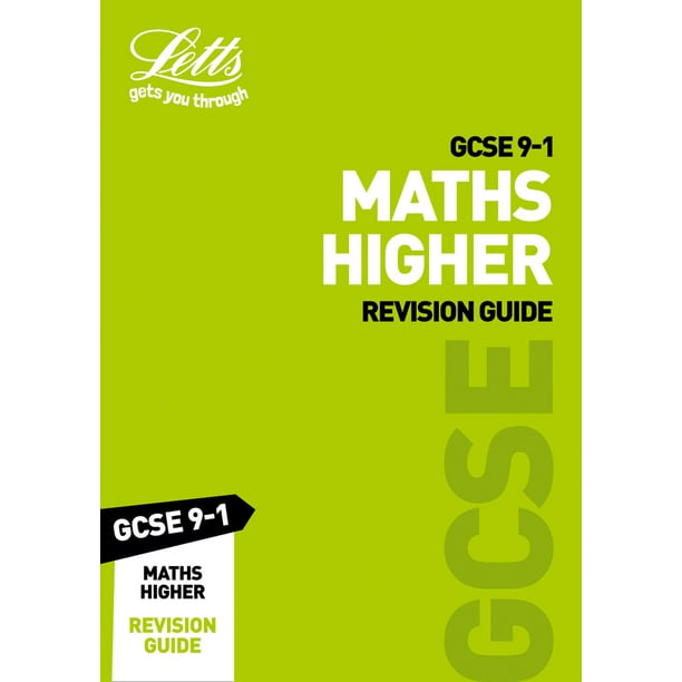 Letts GCSE 91 Revision Success GCSE 91 Maths Higher Revision Guide (Paperback)