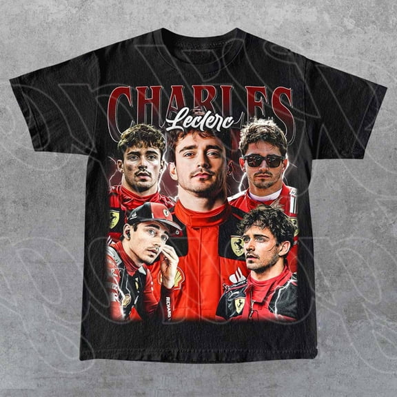 Charles Leclerc Vintage T-Shirt, Gift For Woman and Man Unisex Shirt