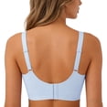 thumbnail image 3 of Teyfeniy Womens Jelly Bras Wireless Seamless Full Coverage Breathable Elastic Strap Solid Color Push Up Stretchy Comfy Bralettes Support Minimizer Bras, 3 of 7