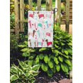 thumbnail image 2 of SIDONKU Character Valentine Dachshund Dogs Day Pattern Cartoon Couple Cute Garden Flag Decorative Flag House Banner 12x18 inch, 2 of 2