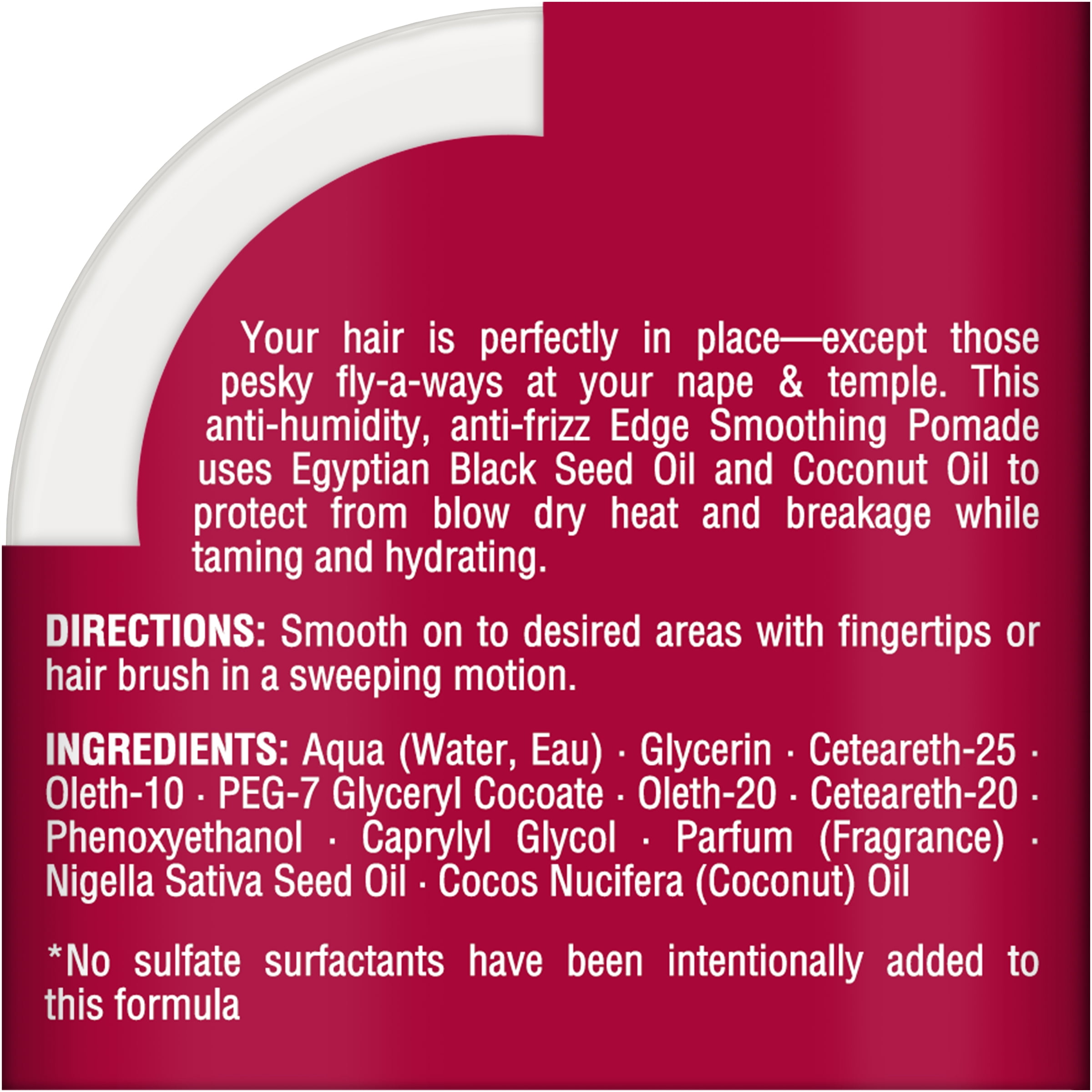Smooth 'n Shine Straight Edge Smoothing Pomade, 2 Ounce