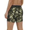 thumbnail image 2 of Men Camouflage Print Boxer Briefs Novelty Boxer Shorts Underwear No Fly, 2 of 7