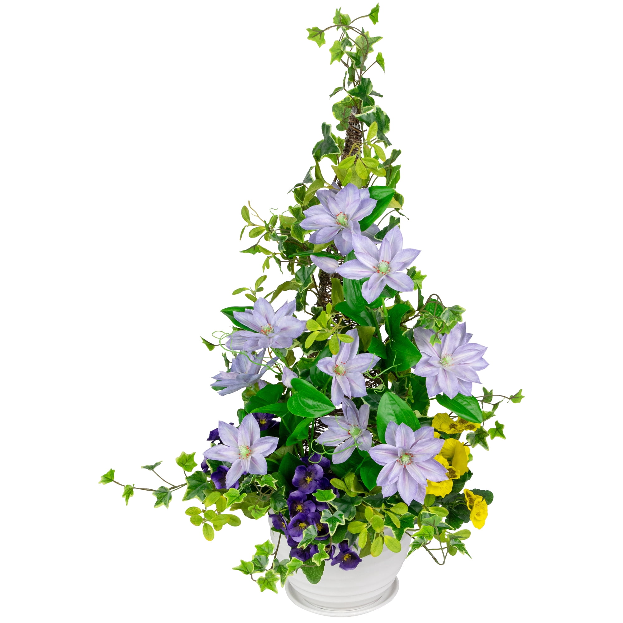 Northlight Real Touch™ Purple Artificial Lotus Floral Sprays, Set of 6 - 25"