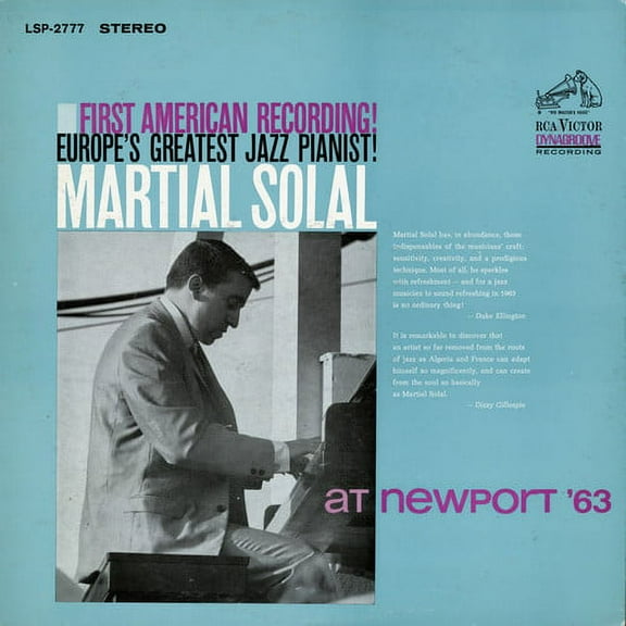 Martial Solal - Martial Solal at Newport 63 - Music & Performance - CD