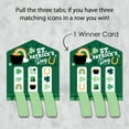 thumbnail image 3 of Big Dot of Happiness Shamrock St. Patrick's Day - Saint Paddy’s Day Party Game Pickle Cards - Pull Tabs 3-in-a-Row - Set of 12, 3 of 6
