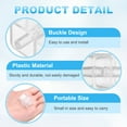 thumbnail image 3 of Uxcell 12Pcs Tape Dispenser Core, Replacement Core for 8808/8809 Tape Dispenser Plastic Insert Parts for Home Office Warehouse Wrapping Packaging Mailing Shipping, Clear, 3 of 7