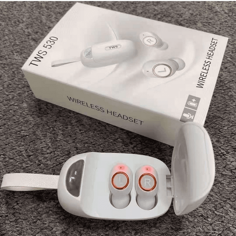 Wireless Earbuds For vivo Y12s , with Immersive Sound True 5.0 Bluetooth  in-Ear Headphones with 2000mAh Charging Case Stereo Calls Touch Control  IPX7