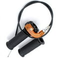 thumbnail image 6 of 1 Pair ATV Pocket Dirt Bike 49CC 2-Stroke Throttle Grip Hand Grips With Cable, 6 of 10
