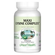 Maxi Health Maxi Lysine Complex Capsules, 60 Ct
