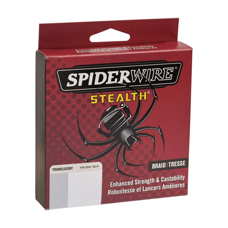 SpiderWire Stealth® Translucent Braid Fishing Line