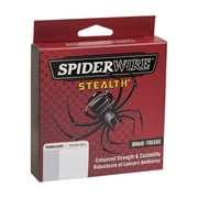 SpiderWire Stealth® Translucent Braid Fishing Line, Translucent, 20 lb Test Strength, 125 yd