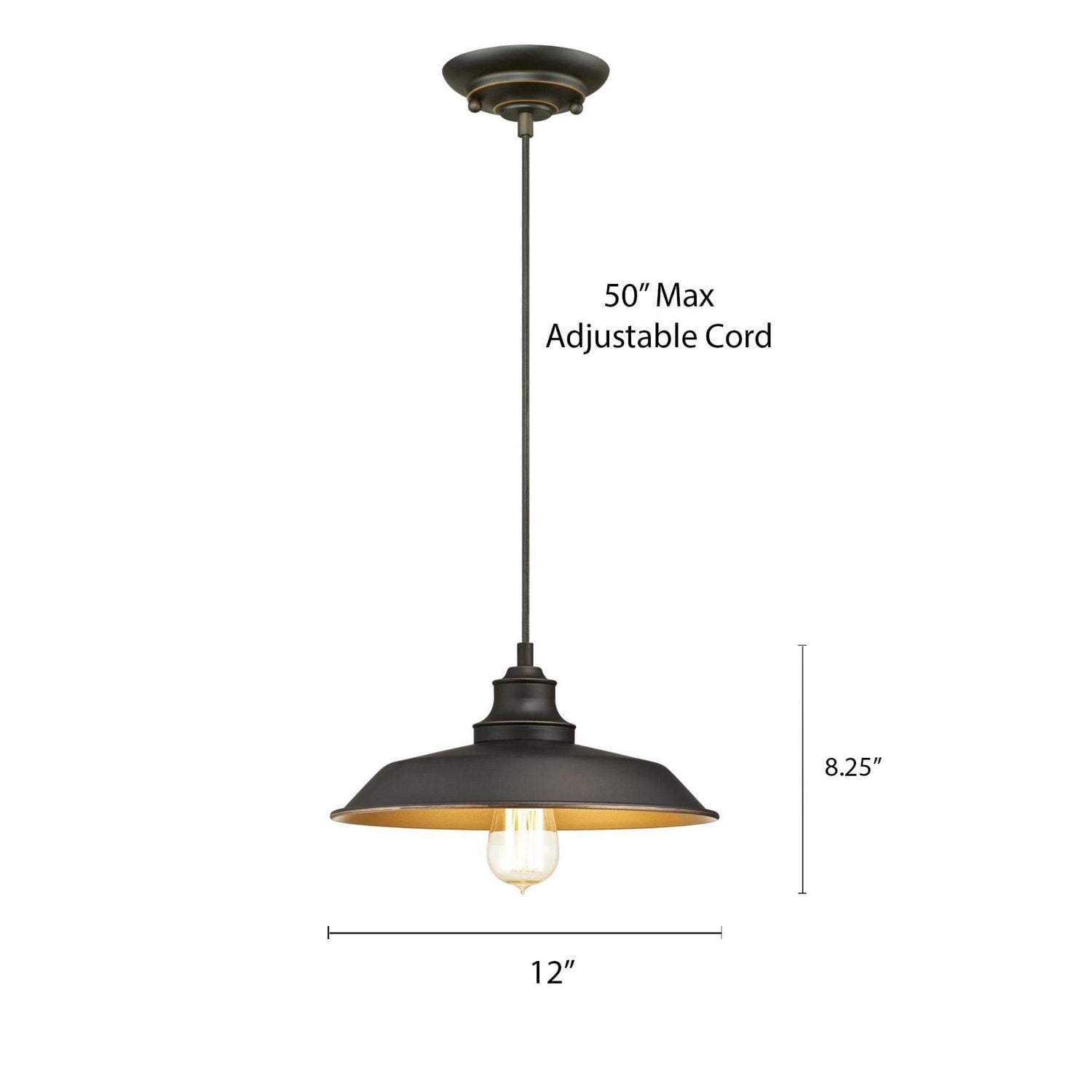 Westinghouse Iron Hill 1 Light Pendant