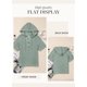 thumbnail image 5 of Sudadera Dokotoo Fluffy Touch Waffle Knit para Mujeres Verde, 5 of 6