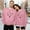 Pink, variant on Couple Sweatshirts Womens Sweatshirt Husband and Wife Lightweight Pullover Tops Crew Neck Sweatshirt for Mens Unisex Long Sleeve Heart Print Holiday Sweatshirts for Women