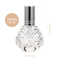 thumbnail image 3 of Shisuyan 5 Pcs Bouteilles de Parfum Rechargeables 15ML Bouteilles d'Huile Essentielle, 3 of 8